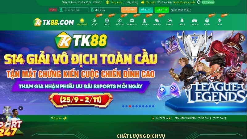 Thông tin tổng quan về TK88